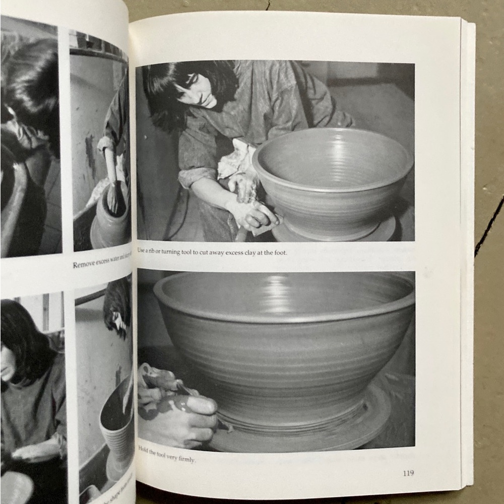 1992 Pottery A Manual of Techniques UK Clay Potters Wheel Studio Arts Kiln Art